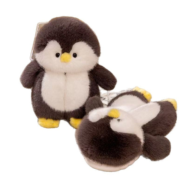Cute Penguin Plush Slippers