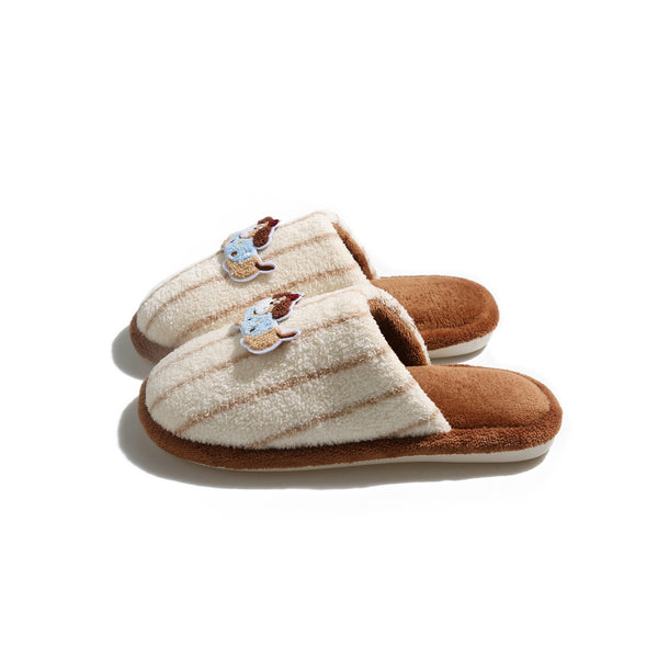 Cute Dog Plush Slippers